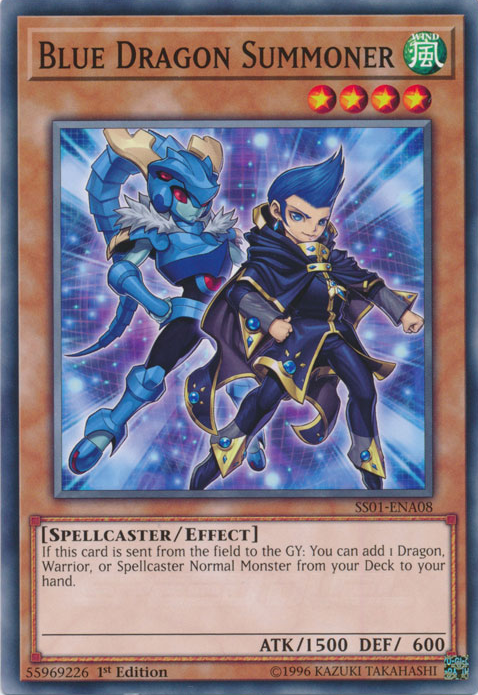 Blue Dragon Summoner [SS01-ENA08] Common | Gamers Paradise