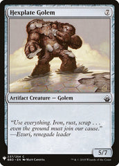 Hexplate Golem [Mystery Booster] | Gamers Paradise