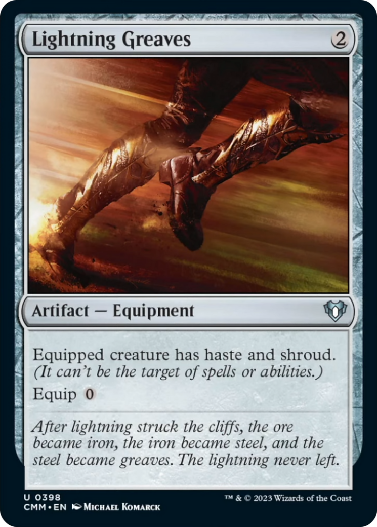 Lightning Greaves [Commander Masters] | Gamers Paradise