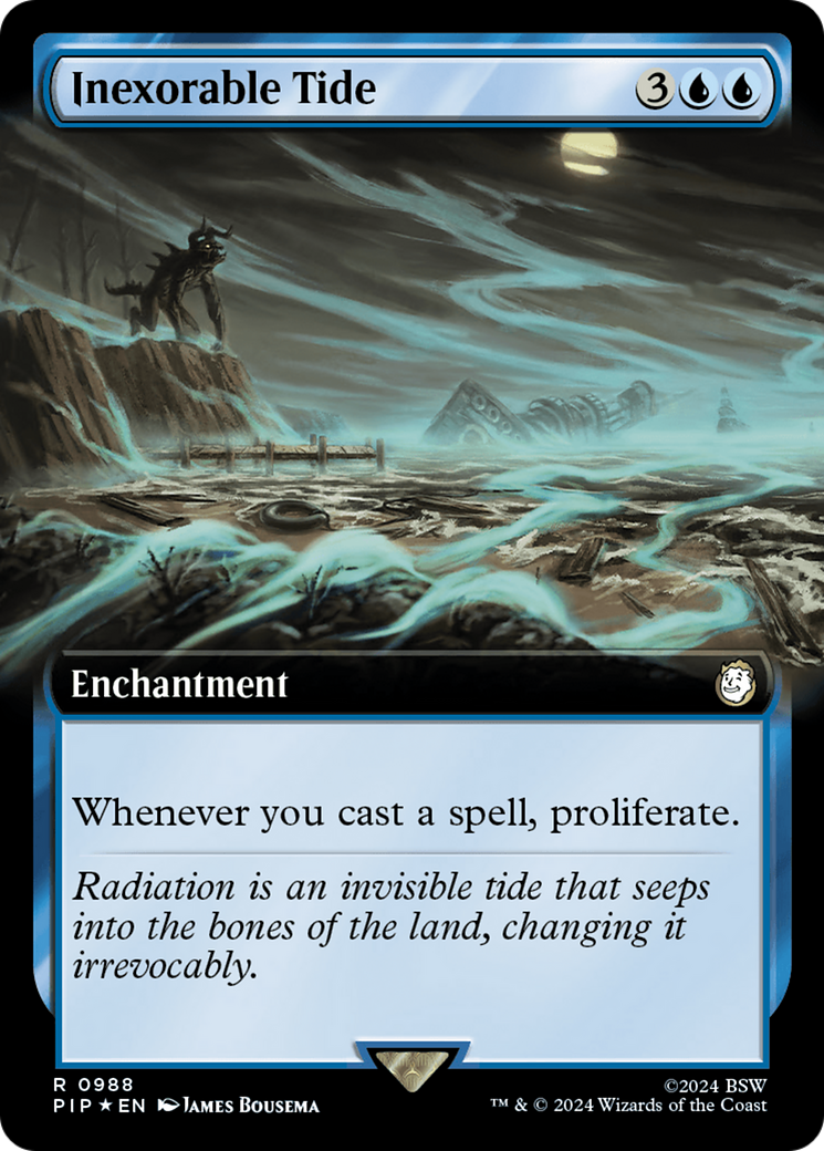 Inexorable Tide (Extended Art) (Surge Foil) [Fallout] | Gamers Paradise