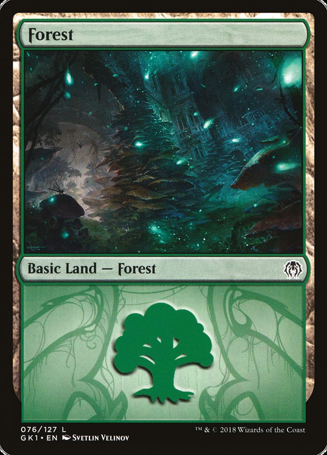 Forest (76) [Guilds of Ravnica Guild Kit] | Gamers Paradise