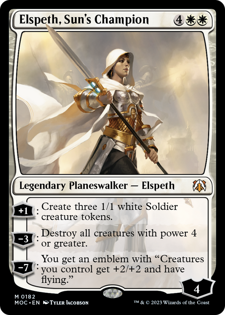 Elspeth, Sun's Champion [March of the Machine Commander] | Gamers Paradise