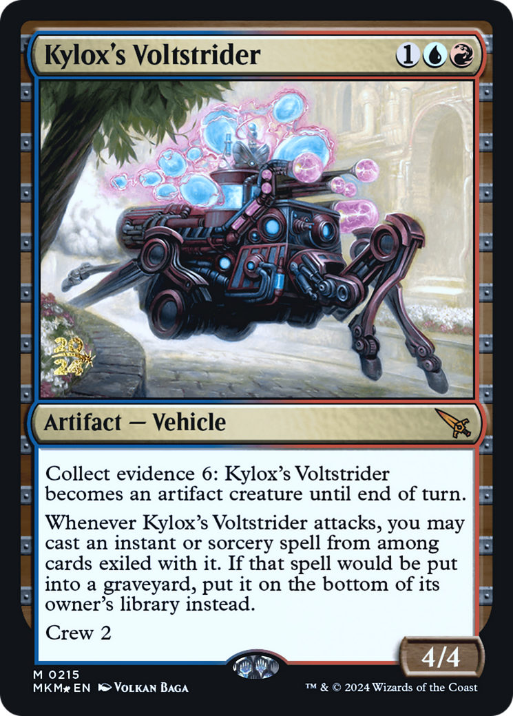 Kylox's Voltstrider [Murders at Karlov Manor Prerelease Promos] | Gamers Paradise