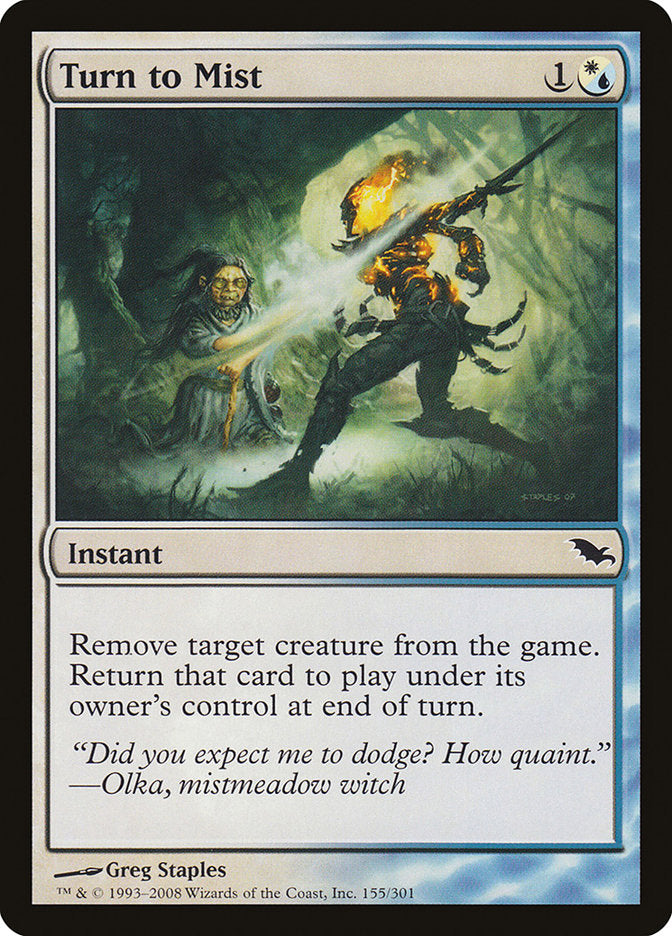 Turn to Mist [Shadowmoor] | Gamers Paradise