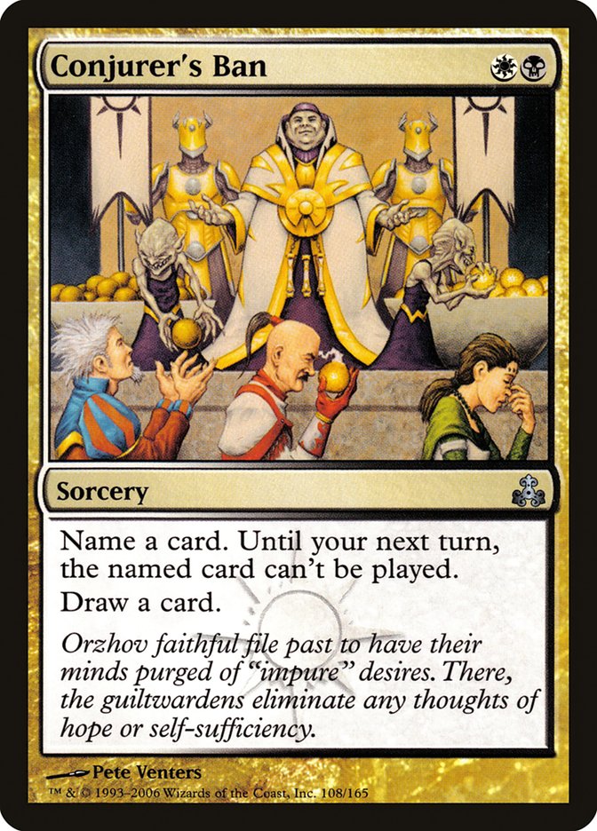 Conjurer's Ban [Guildpact] | Gamers Paradise