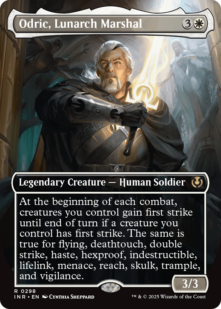 Odric, Lunarch Marshal (Borderless) [Innistrad Remastered] | Gamers Paradise