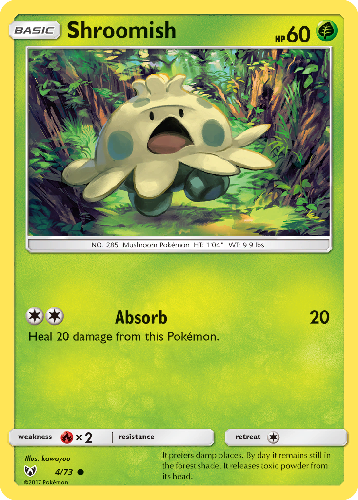 Shroomish (4/73) [Sun & Moon: Shining Legends] | Gamers Paradise