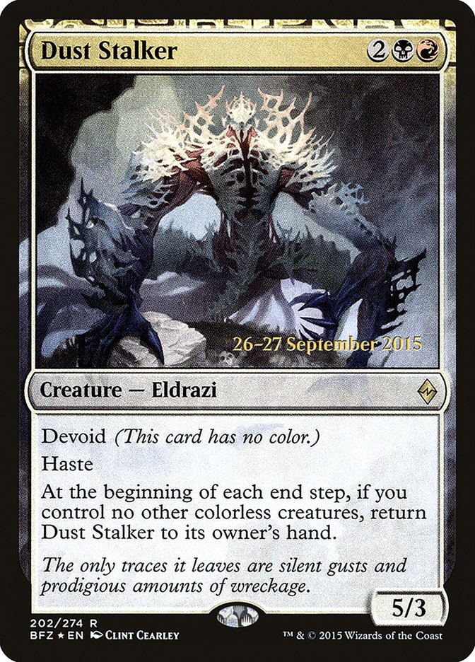 Dust Stalker [Battle for Zendikar Prerelease Promos] | Gamers Paradise