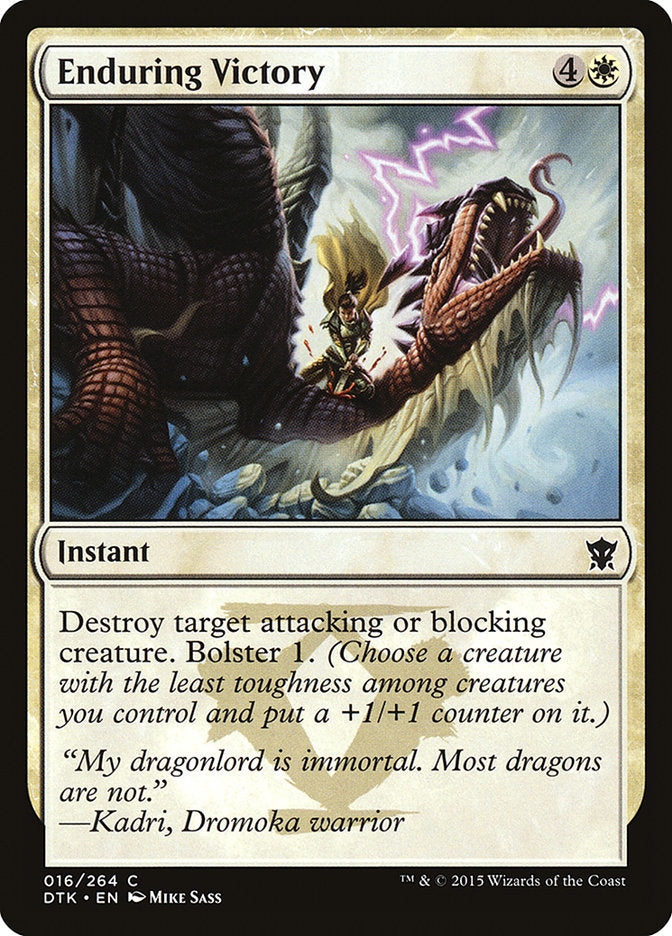 Enduring Victory [Dragons of Tarkir] | Gamers Paradise