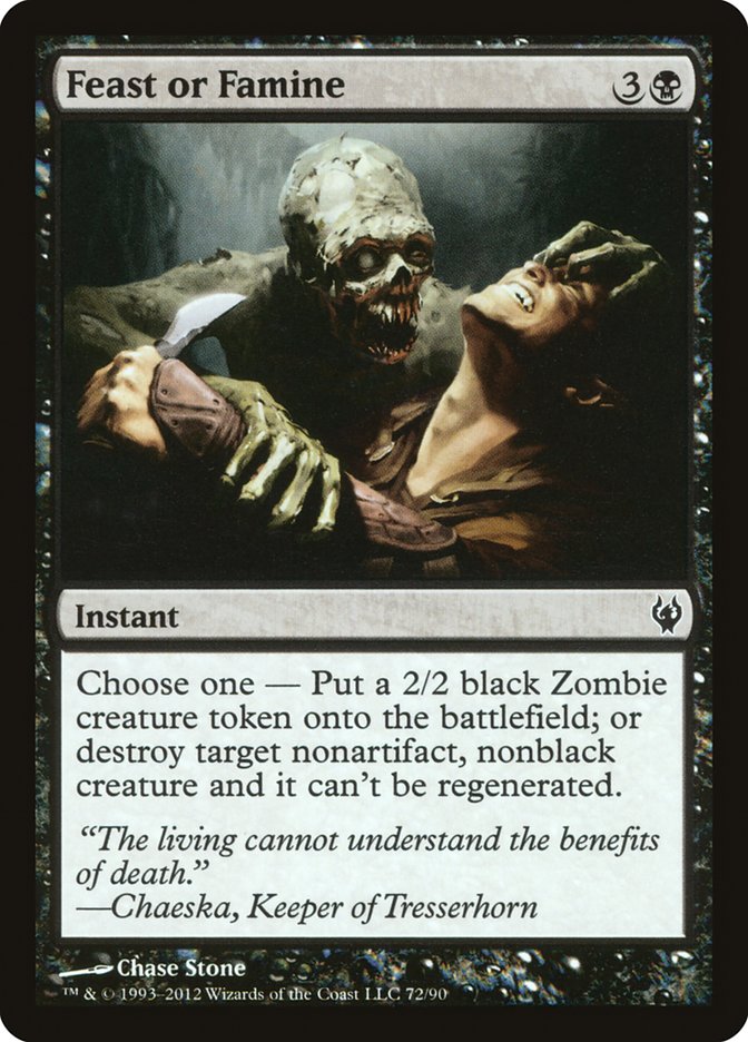 Feast or Famine [Duel Decks: Izzet vs. Golgari] | Gamers Paradise
