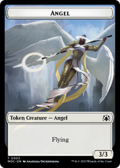 Angel (3) // Demon Double-Sided Token [March of the Machine Commander Tokens] | Gamers Paradise
