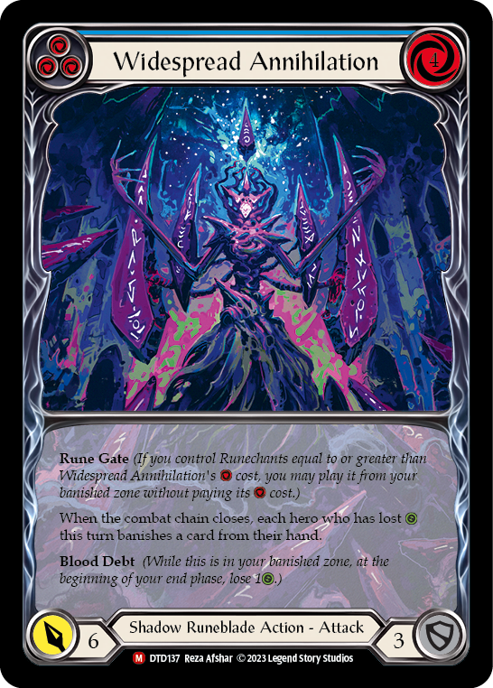 Widespread Annihilation (Extended Art) [DTD137] (Dusk Till Dawn)  Rainbow Foil | Gamers Paradise