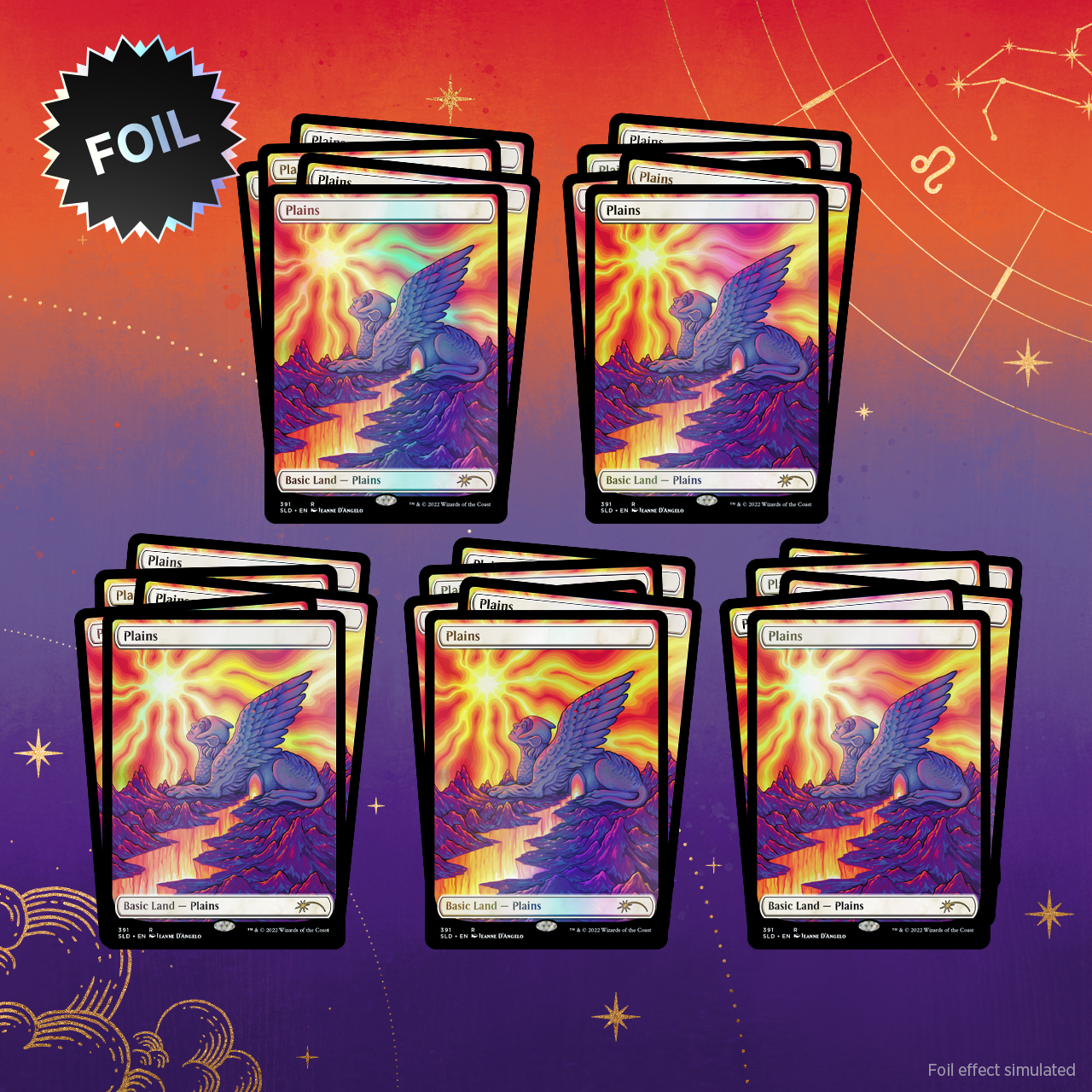 Secret Lair: Drop Series - The Astrology Lands (Leo Bundle - Foil Edition) | Gamers Paradise