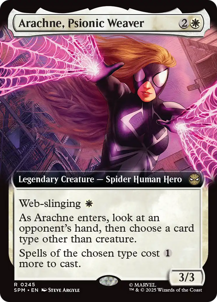 Arachne, Psionic Weaver (Extended Art) [Marvel's Spider-Man] | Gamers Paradise