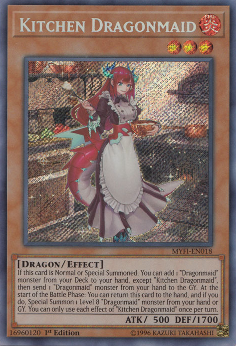 Kitchen Dragonmaid [MYFI-EN018] Secret Rare | Gamers Paradise