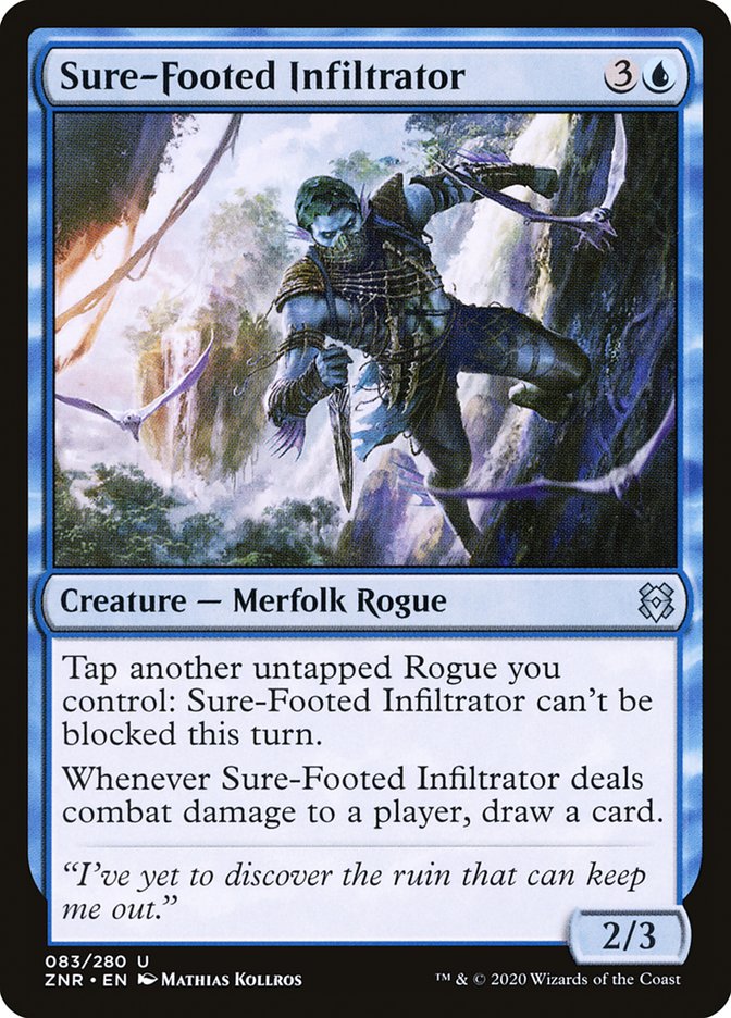 Sure-Footed Infiltrator [Zendikar Rising] | Gamers Paradise