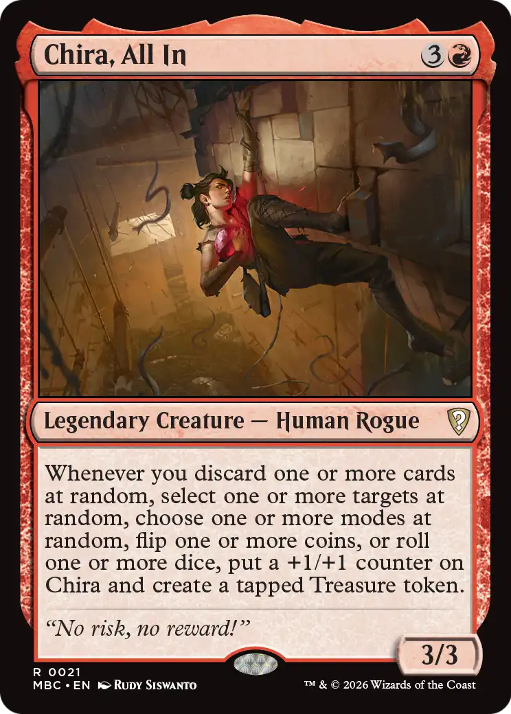 Chira, All In [Mystery Booster: Commander Edition] | Gamers Paradise