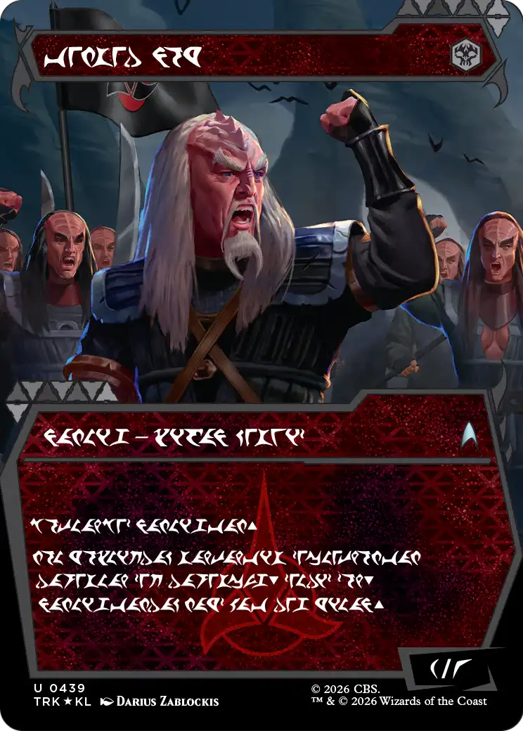 Storied Veteran (Showcase) (Klingon) [Star Trek] | Gamers Paradise