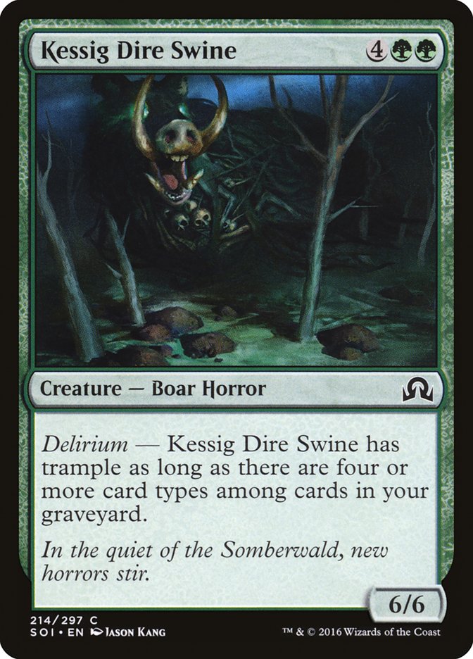 Kessig Dire Swine [Shadows over Innistrad] | Gamers Paradise