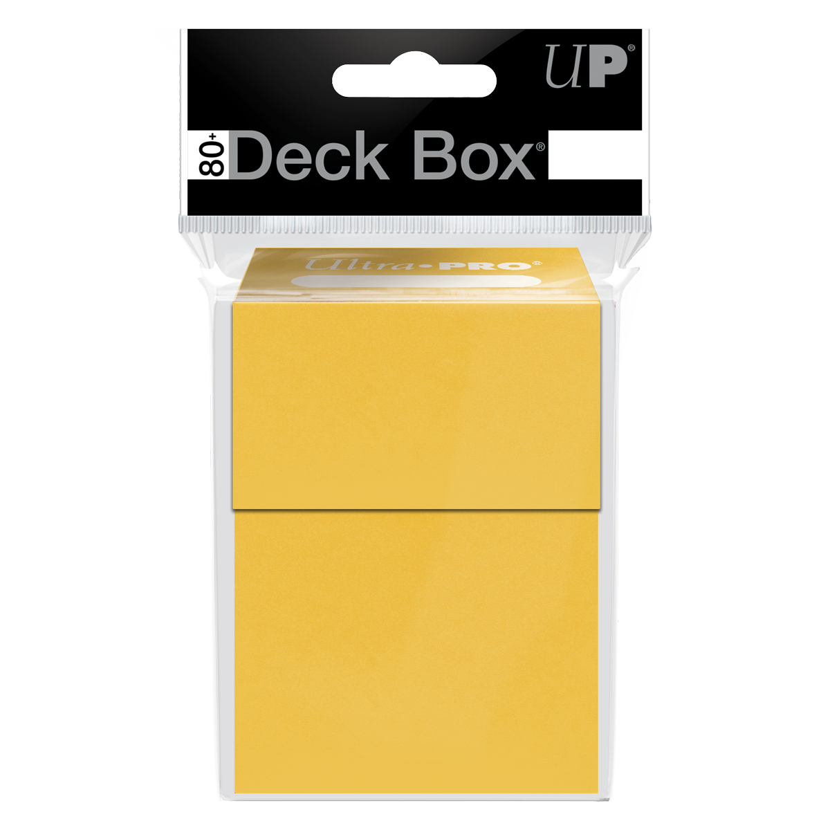 Ultra PRO: Deck Box - Solid Color (Yellow) | Gamers Paradise