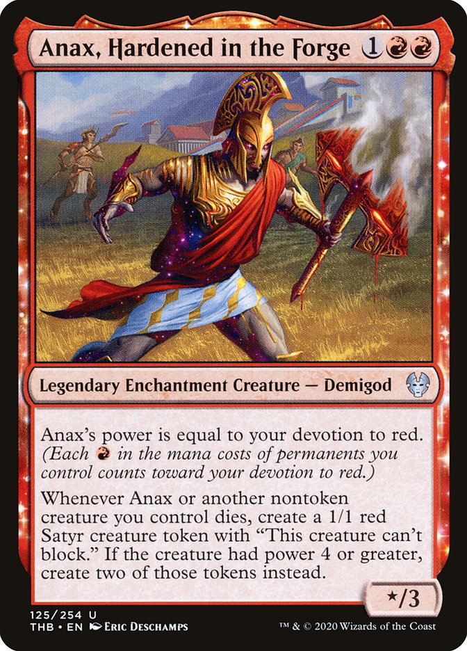Anax, Hardened in the Forge [Theros Beyond Death] | Gamers Paradise