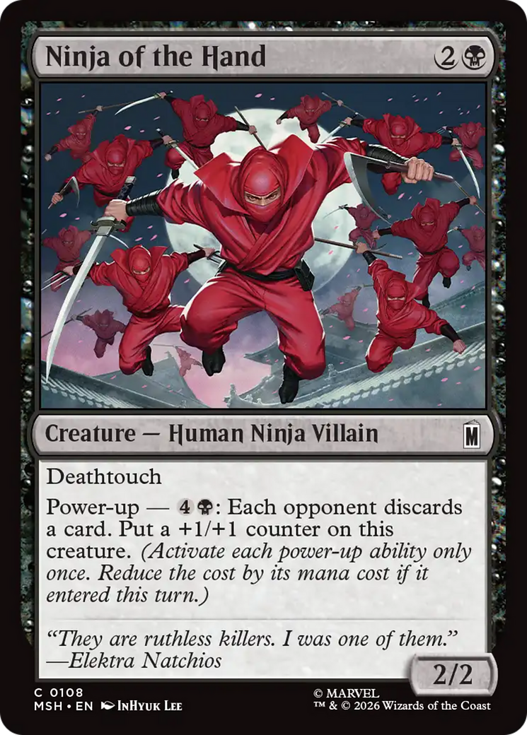 Ninja of the Hand [Marvel Super Heroes] | Gamers Paradise
