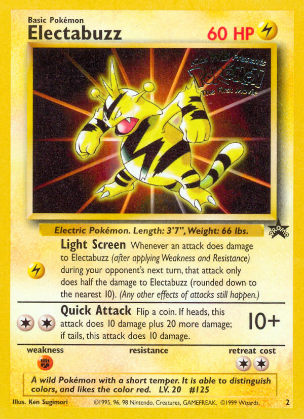 Electabuzz (2) [Wizards of the Coast: Black Star Promos] | Gamers Paradise