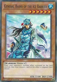 General Raiho of the Ice Barrier [SDFC-EN015] Common | Gamers Paradise