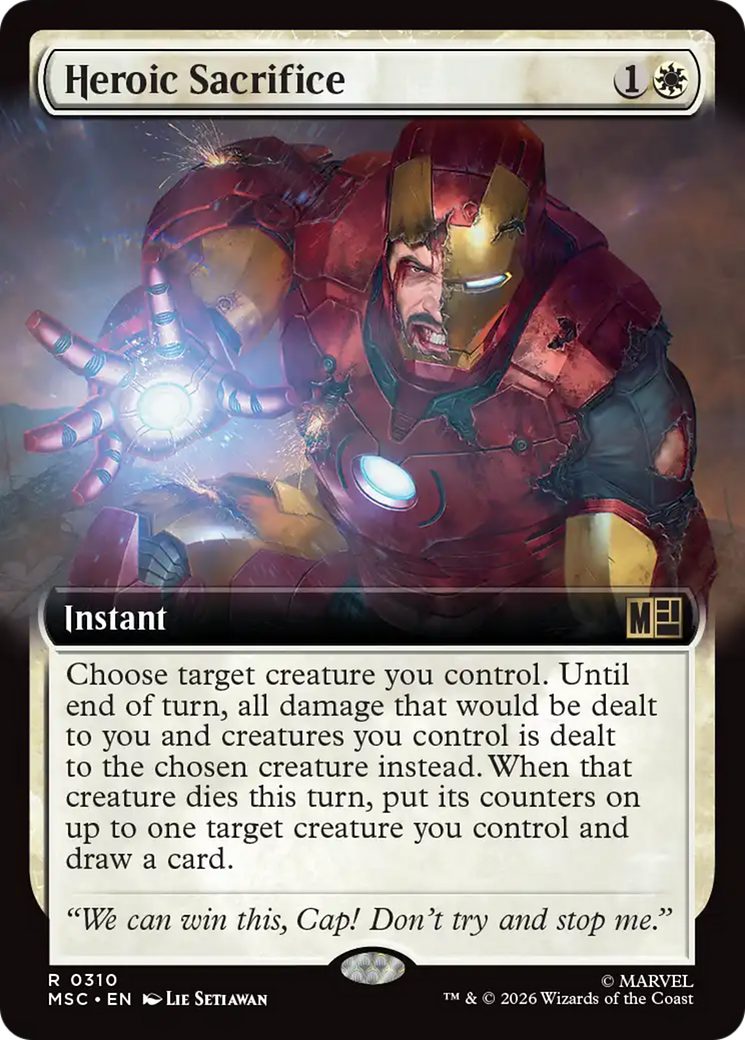 Heroic Sacrifice (Extended Art) [Marvel Super Heroes Commander] | Gamers Paradise
