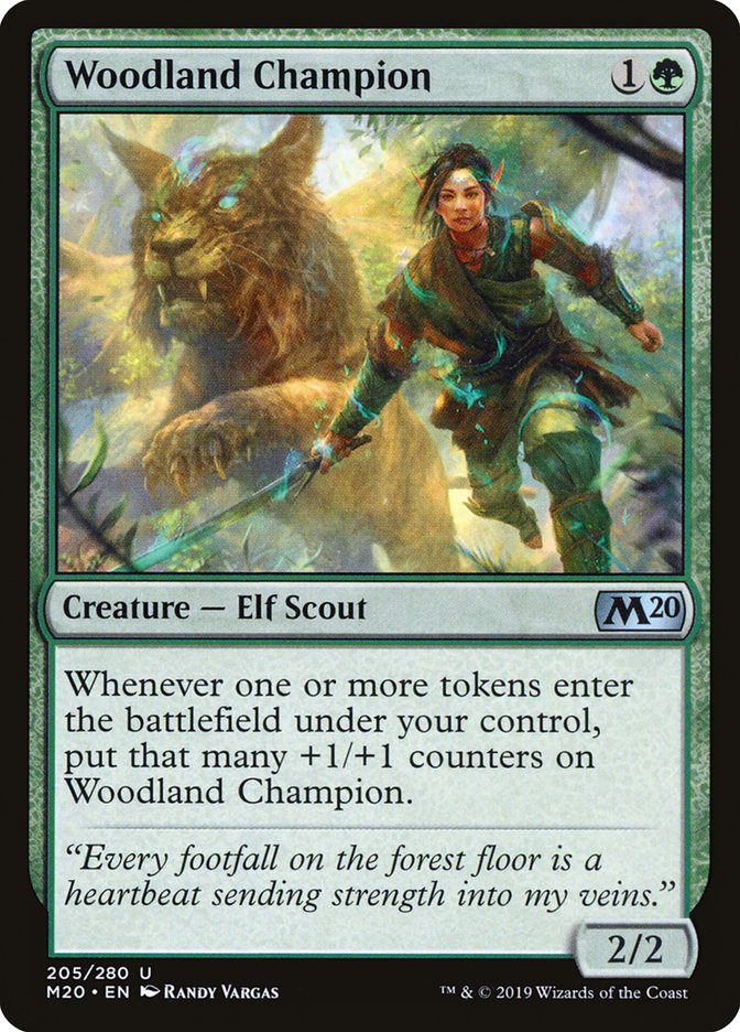 Woodland Champion [Core Set 2020] | Gamers Paradise