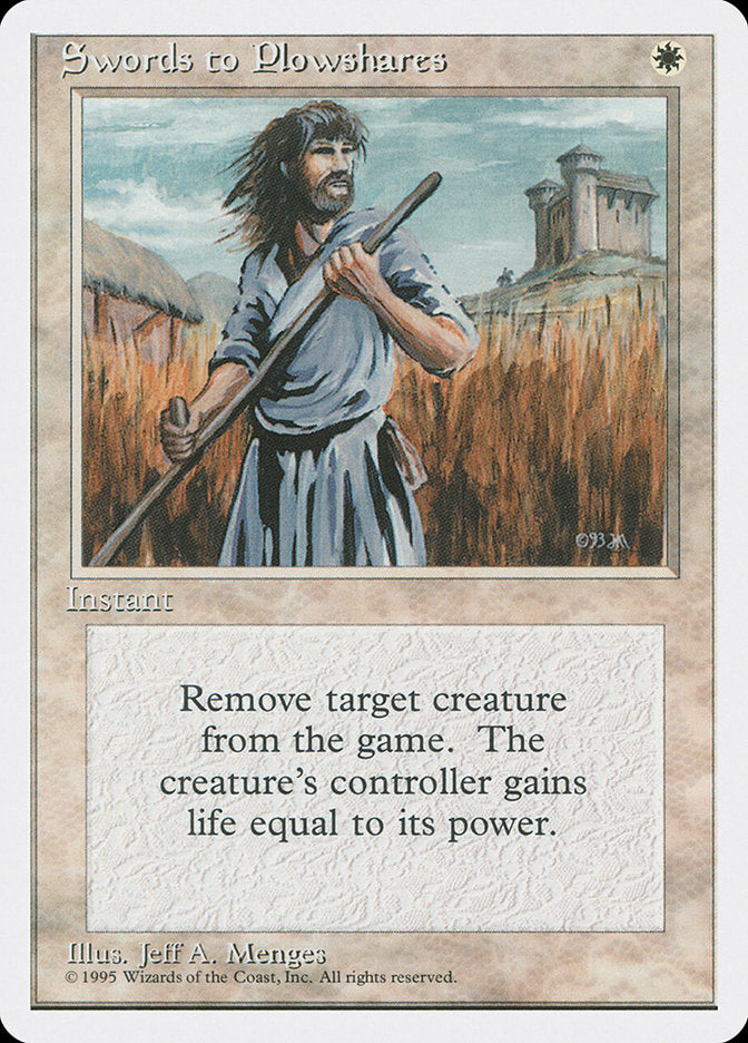 Swords to Plowshares [Fourth Edition] | Gamers Paradise