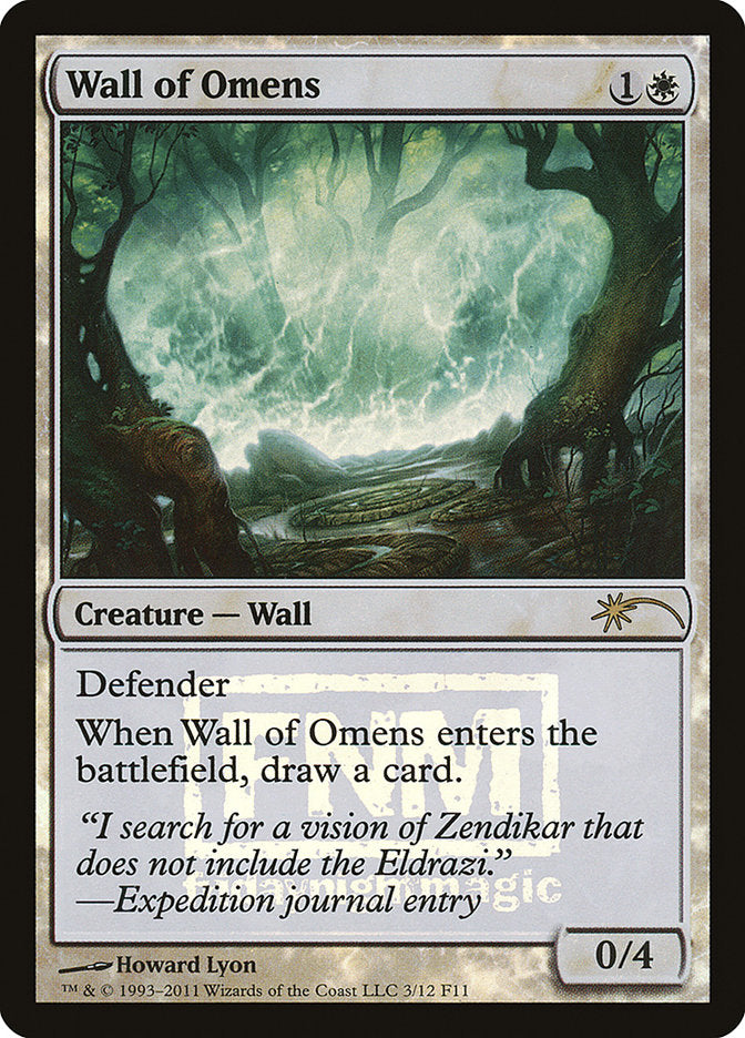 Wall of Omens [Friday Night Magic 2011] | Gamers Paradise
