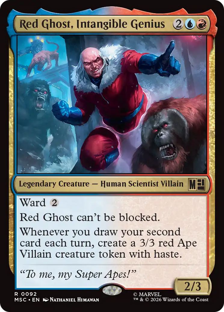 Red Ghost, Intangible Genius [Marvel Super Heroes Commander] | Gamers Paradise