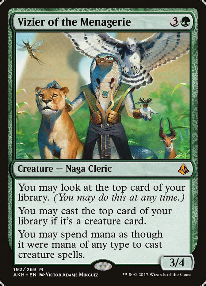Vizier of the Menagerie [Amonkhet] | Gamers Paradise