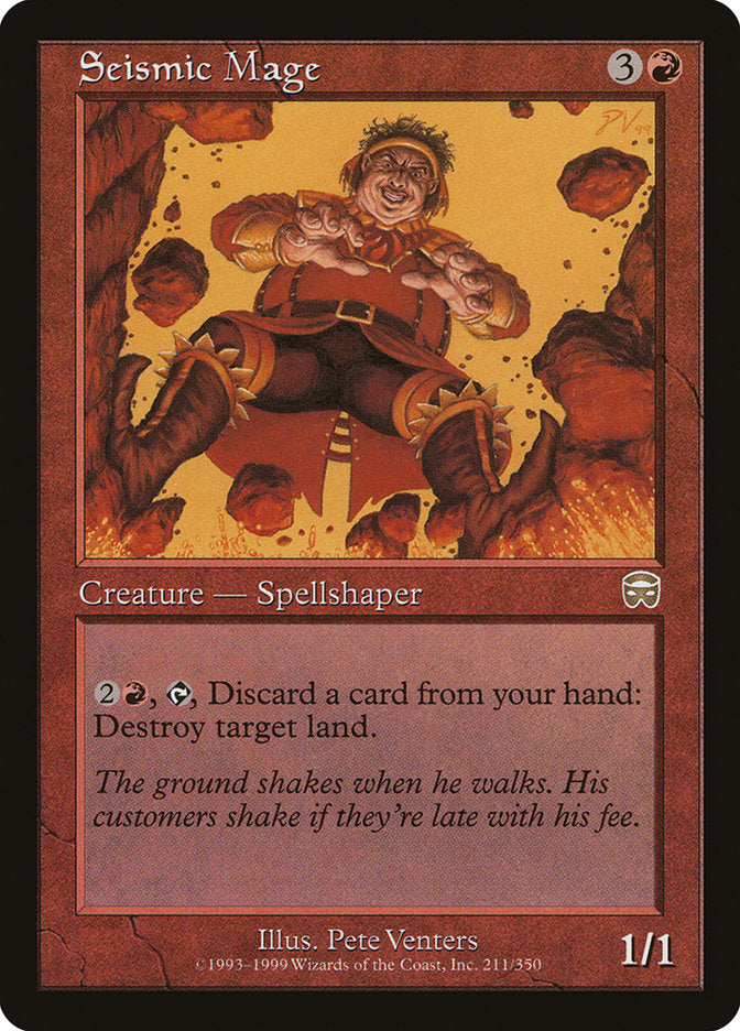 Seismic Mage [Mercadian Masques] | Gamers Paradise