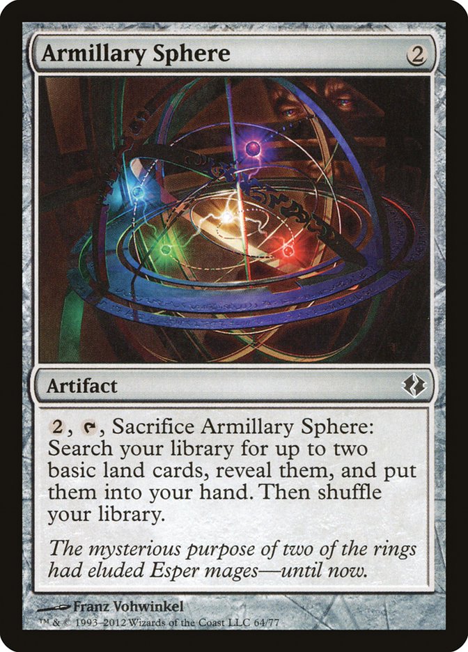 Armillary Sphere [Duel Decks: Venser vs. Koth] | Gamers Paradise