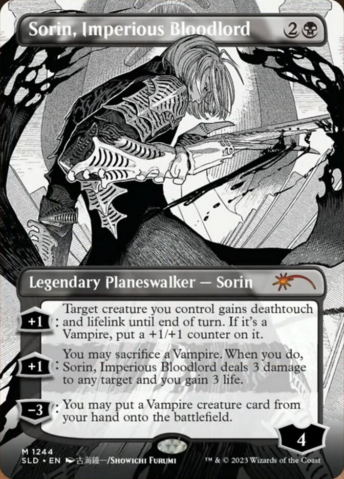 Sorin, Imperious Bloodlord (Borderless) [Secret Lair Drop Series] | Gamers Paradise