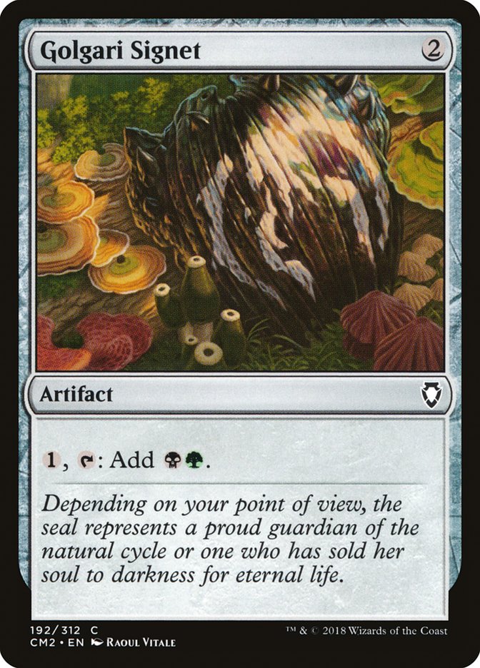 Golgari Signet (192/312) [Commander Anthology Volume II] | Gamers Paradise