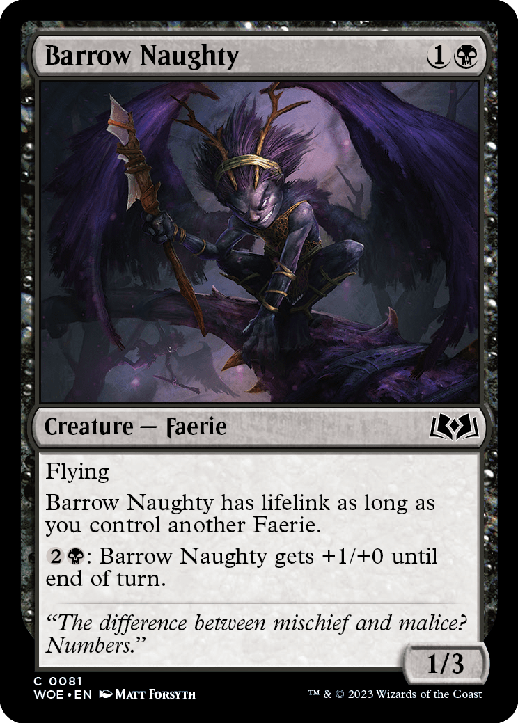 Barrow Naughty [Wilds of Eldraine] | Gamers Paradise