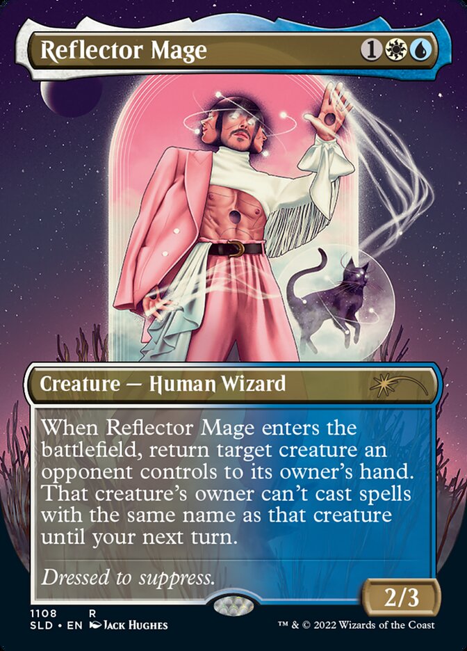Reflector Mage (Borderless) [Secret Lair Drop Series] | Gamers Paradise