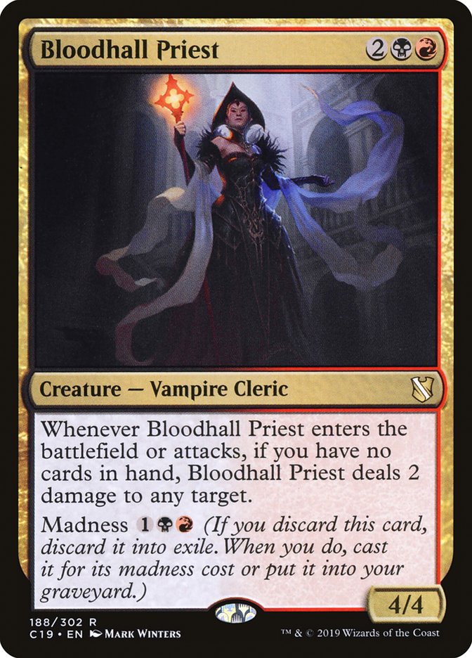 Bloodhall Priest [Commander 2019] | Gamers Paradise