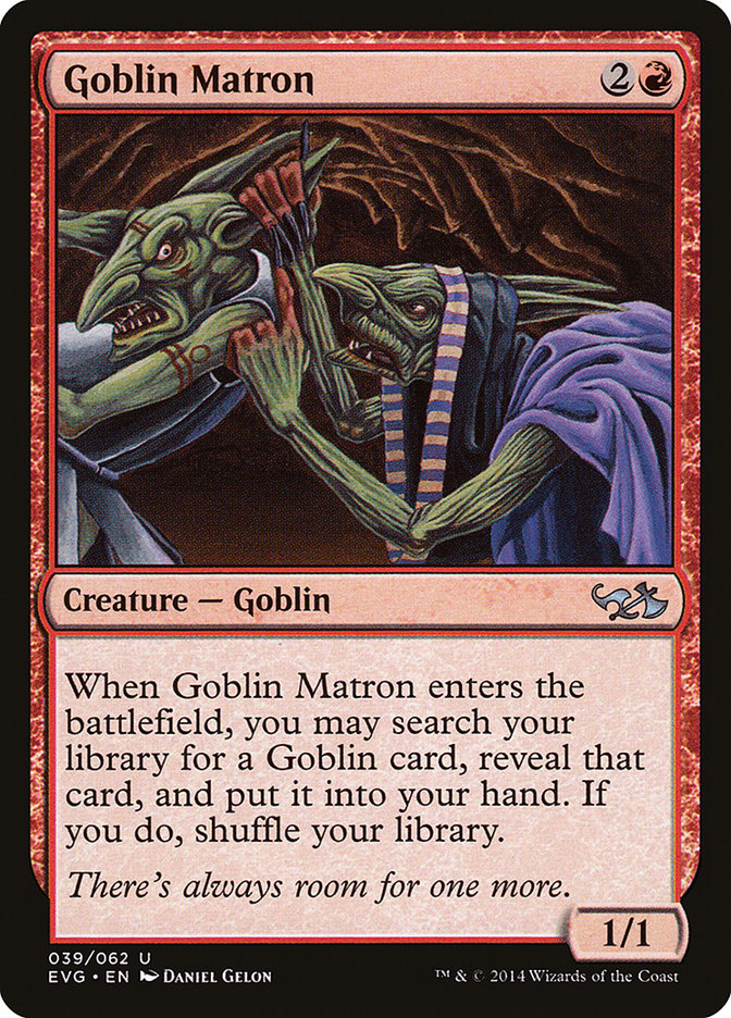 Goblin Matron (Elves vs. Goblins) [Duel Decks Anthology] | Gamers Paradise