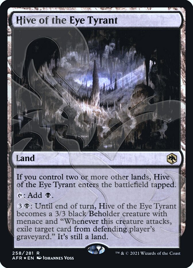Hive of the Eye Tyrant (Ampersand Promo) [Dungeons & Dragons: Adventures in the Forgotten Realms Promos] | Gamers Paradise