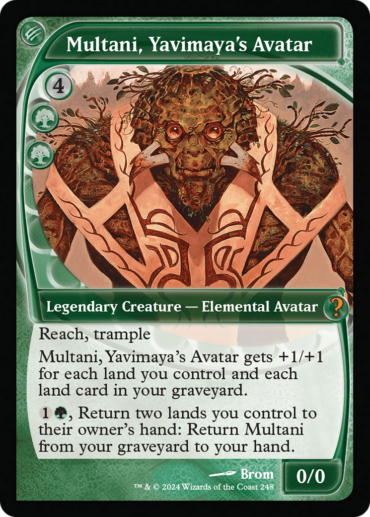 Multani, Yavimaya's Avatar (Future Sight) [Mystery Booster 2] | Gamers Paradise