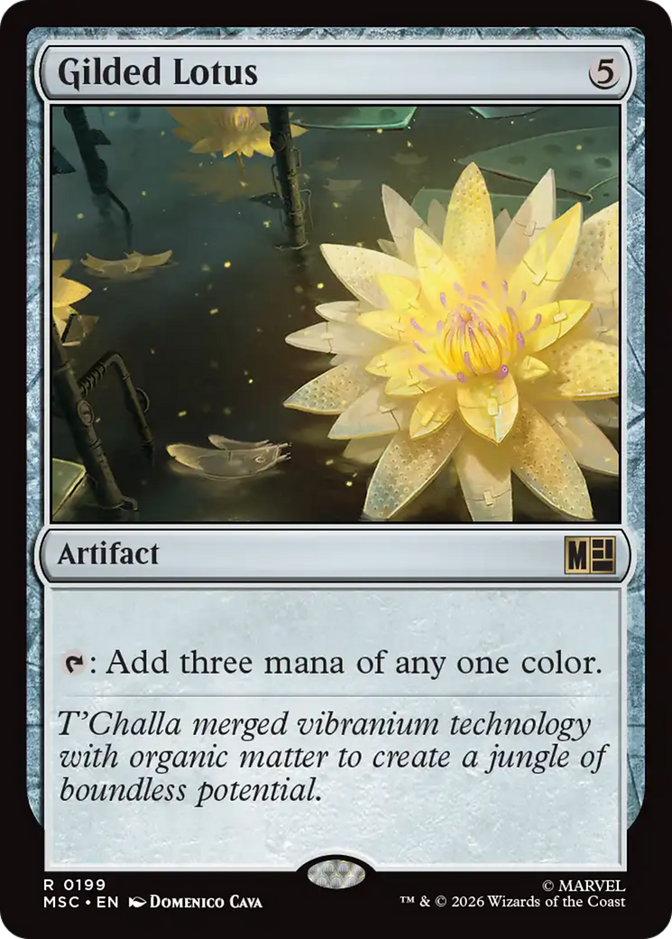Gilded Lotus (Surge Foil) [Marvel Super Heroes Commander] | Gamers Paradise