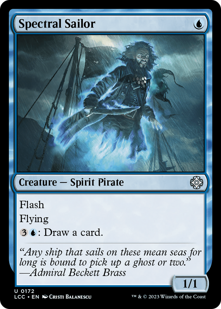 Spectral Sailor [The Lost Caverns of Ixalan Commander] | Gamers Paradise