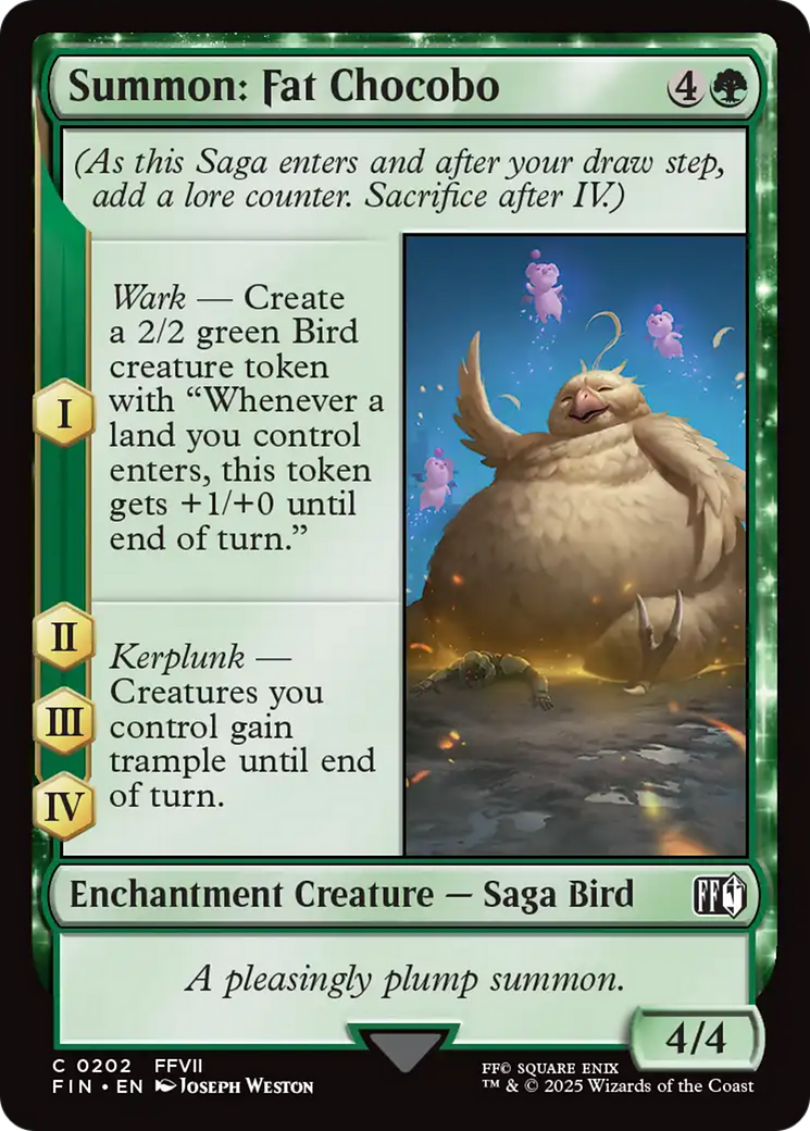 Summon: Fat Chocobo [FINAL FANTASY] | Gamers Paradise