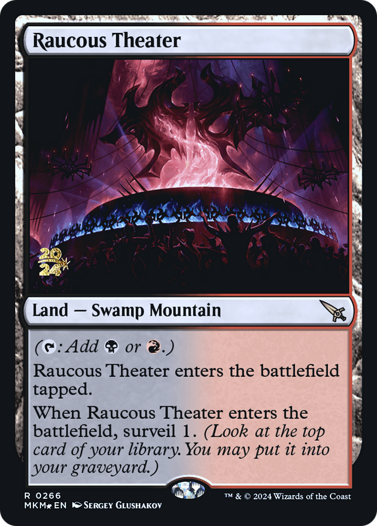 Raucous Theater [Murders at Karlov Manor Prerelease Promos] | Gamers Paradise