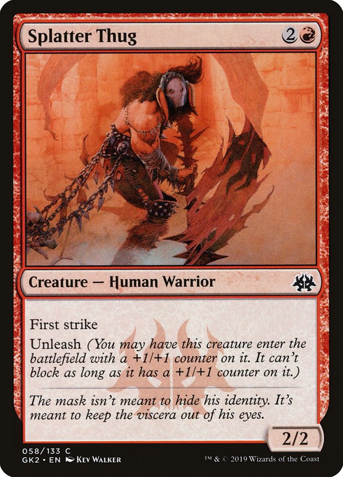 Splatter Thug [Ravnica Allegiance Guild Kit] | Gamers Paradise