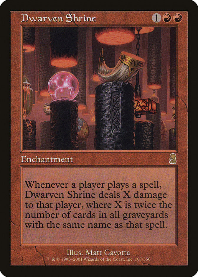 Dwarven Shrine [Odyssey] | Gamers Paradise